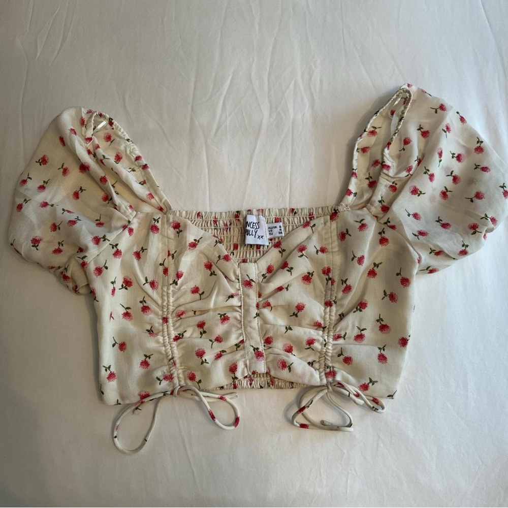 Princess Polly Floral Crop Top